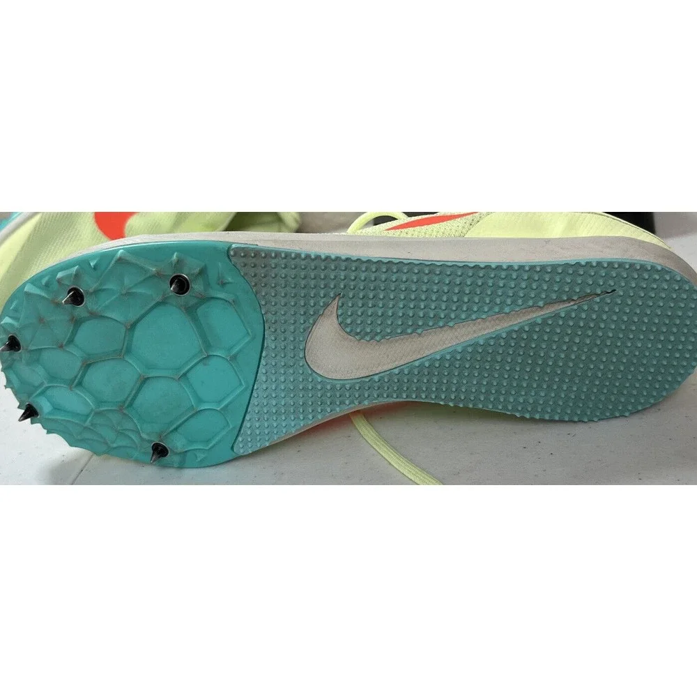 Nike Mens Size 10.5 Zoom Rival D Mens Running Cleats Shoes Green 907566-700 - Picture 10 of 10